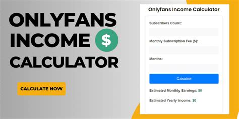 onlyfans earnings calculator|OnlyFans Earning Calculator 